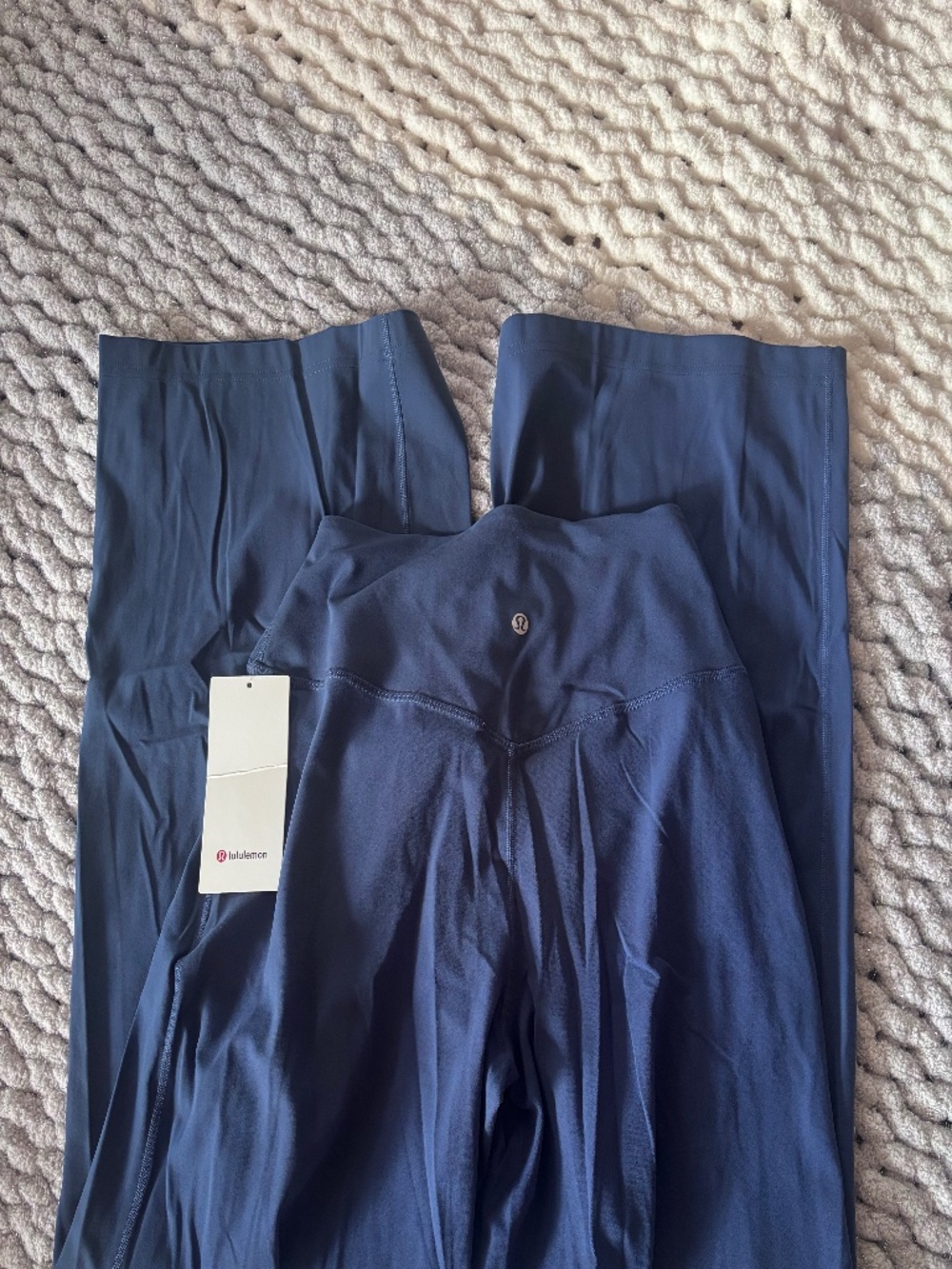 lululemon athletica Blue Twill Align Palazzo Pant *regular length